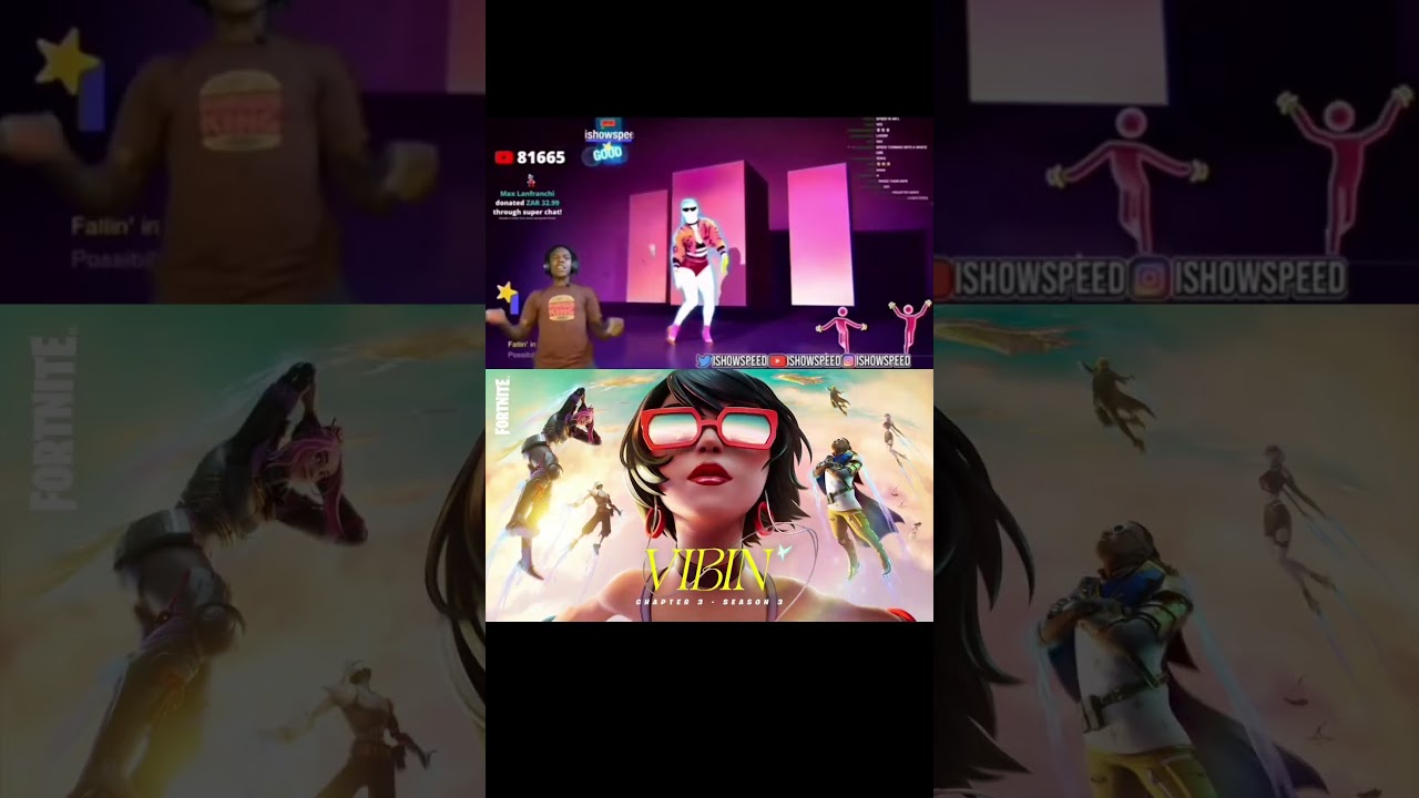IShowSpeed One Kiss is All it Takes But it’s Fortnite 