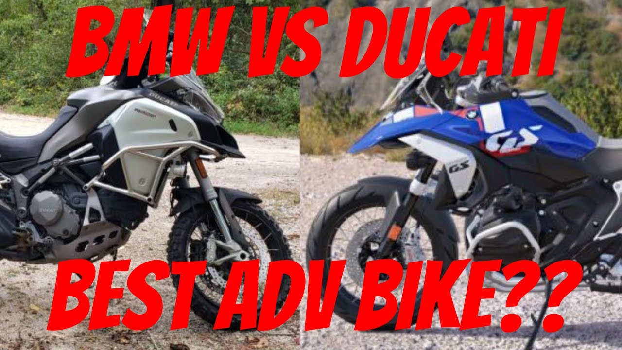 BEST ADV BIKE: BMW Vs DUCATI?? - YouTube