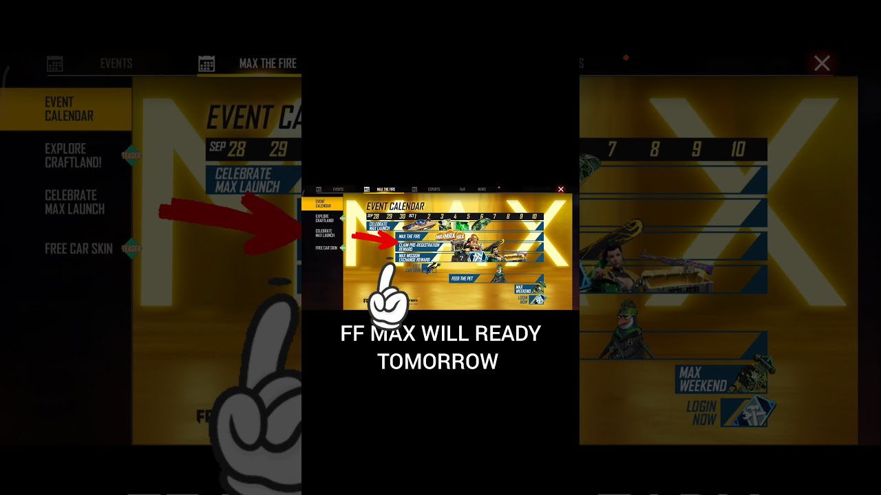 When FF MAX will open🤔