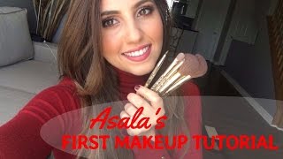 FIRST MAKEUP TUTORIAL #AsalaMakeup