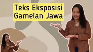 MATERI KELAS XII TEKS EKSPOSISI GAMELAN JAWA