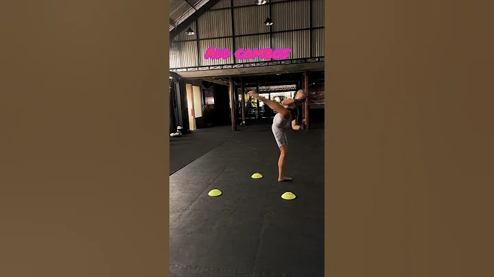 Ever wondered what to do with these cones? #martialarts #kickboxing #boxing #shorts #gym