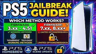 PS5 Jailbreak Guide! Which Method Works on Your Firmware?