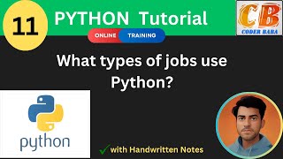 Python Programming For Beginners What Types Of Jobs Use Python Coderbaba Part-11