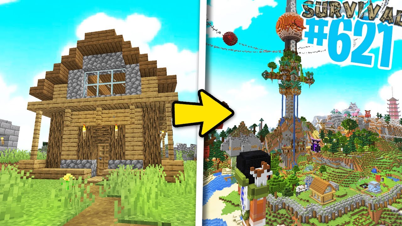 LA MIA CASA dopo 6 ANNI - Minecraft ITA - Survival 1.15 #621 - YouTube