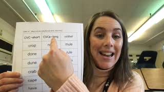 Short vs Long vowel review (CVC and CVCe)
