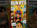🤣 BTS RUN Chaos: Suga Gets Jimin’s Photo as Gift 😂💜 | Funniest BTS Moment Ever #shorts #btsarmy #fyp