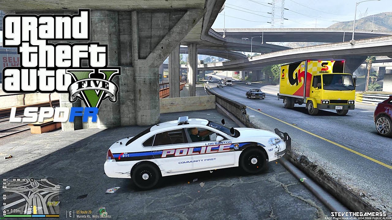 GTA 5 Mods: Police Mods for Grand Theft Auto V by LSPDFR