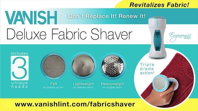 Beginner's guide: How to use a fabric shaver