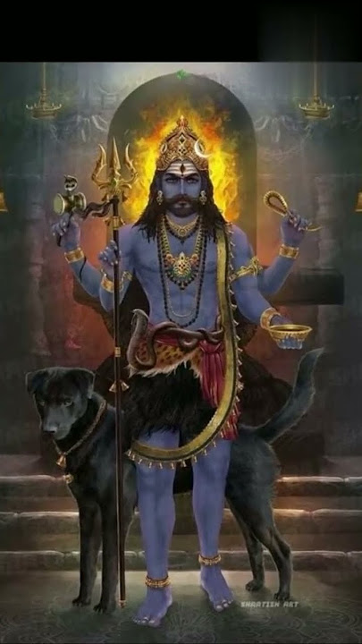 🙏Kala Bhairava – The Fierce Protector of Lord Shiva 🔱 #shortsfeed #shortsviral #viral