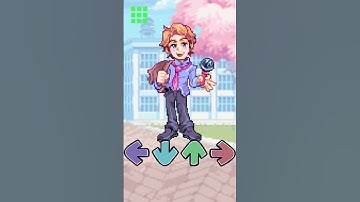 FnF Senpai Character Test Android#fnf #android #shorts