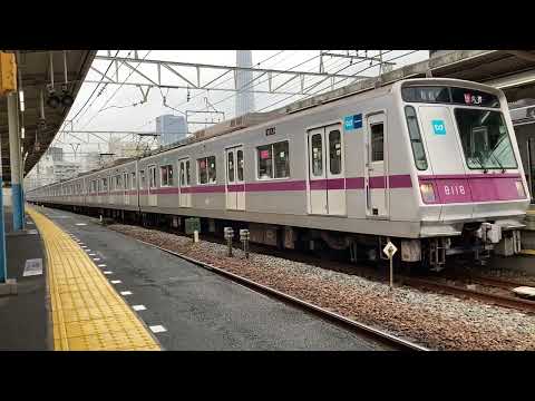 【営団】東京ﾒﾄﾛ8000系8118F 急行久喜行き　曳舟駅発車