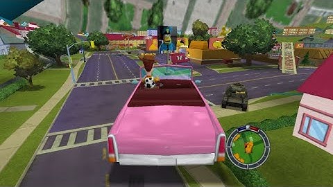 SHAR Multi-Meme v1.4 Multiplayer Gameplay (Simpsons Hit and Run Mod)