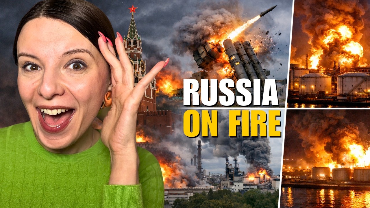 RUSSIA AIR DEFENSE COLLAPSE: MOSCOW SAMARA KSTOVO PRIMORSK UST-LUGA Vlog 1370: War in Ukraine