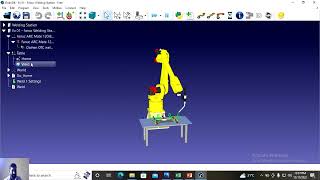 A&R Week 10 session 4 example 2 Simple robot welding simulation using RoboDK Simulation software