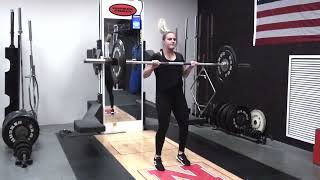 Strength Training for Throwers - Hang Clean Variations