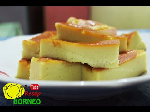 Kue Sedap Puding Roti Karamel - YouTube