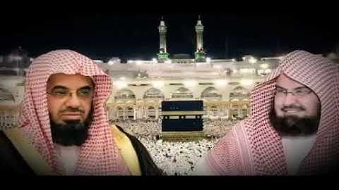 سورة الاعراف والانفال من تهجد 1426 بصوت الشريم والسديس والبدیر