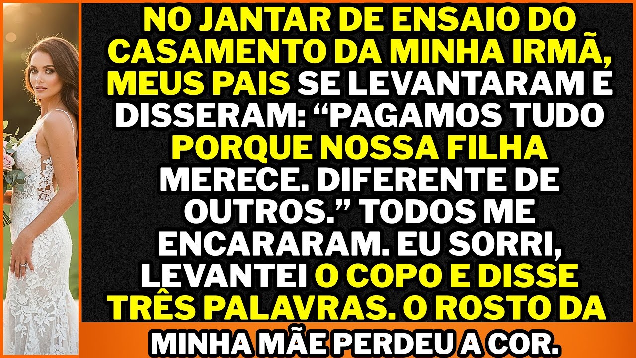 Meus pais diziam que eu não era filha deles, até eu mostrar quem pagava as contas deles todas...