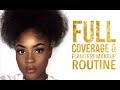 FULL COVERAGE & FLAWLESS MAKEUP ROUTINE| KAISERCOBY
