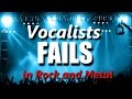 Vocalists FAILS in Rock and Metal | RockStar FAIL