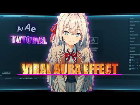 How To Make VIRAL AURA Effect in After Effects | Anime Edit After Effects Tutorial