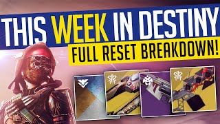 Destiny 2 | THIS WEEK IN DESTINY - 4th October! Grandmasters, Double Loot, Challenges \& Eververse!