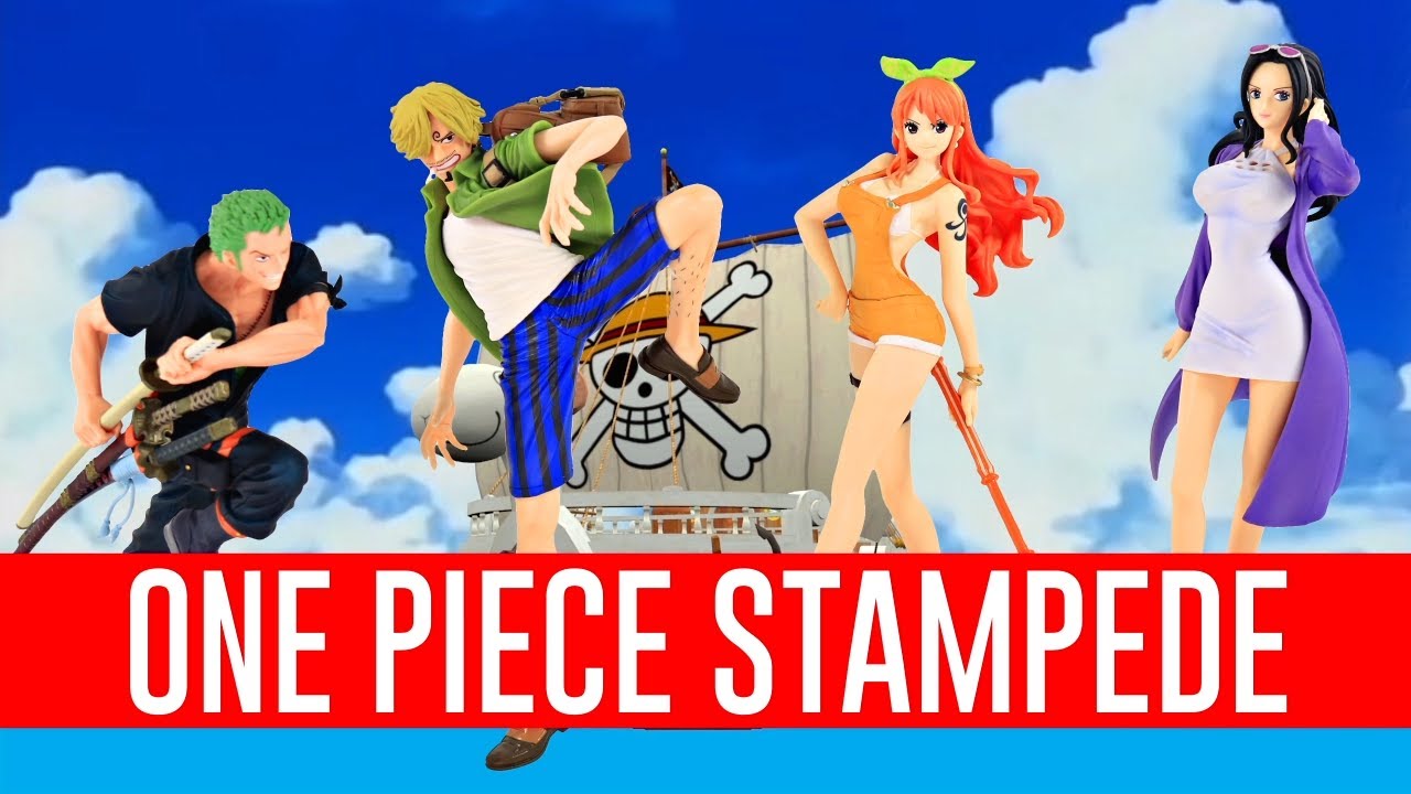 Zoro, Robin, Nami y Sanji (One Piece Stampede) - Ichibansho