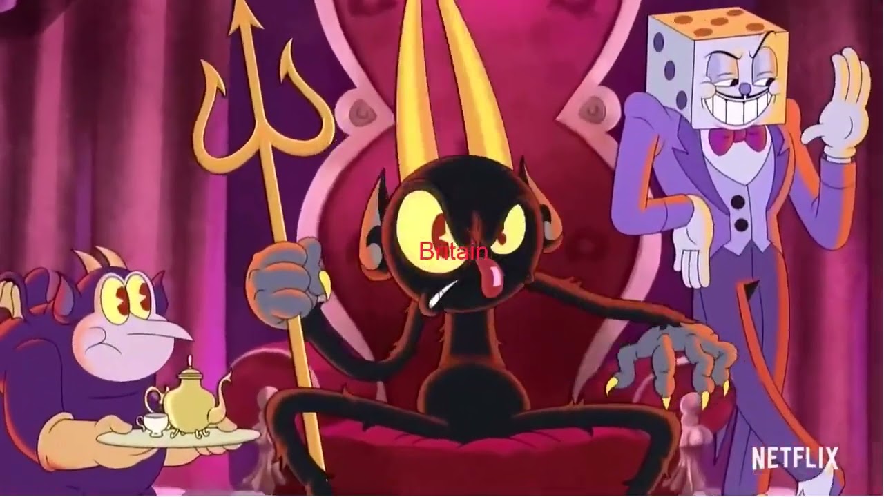 The Entire History Of France but its the cuphead show intro?