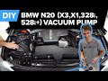 BMW N20 Vacuum Pump & Boost Solenoid Replacement DIY (X3, X1, Z4, 328i, 528i, 320i & More!)