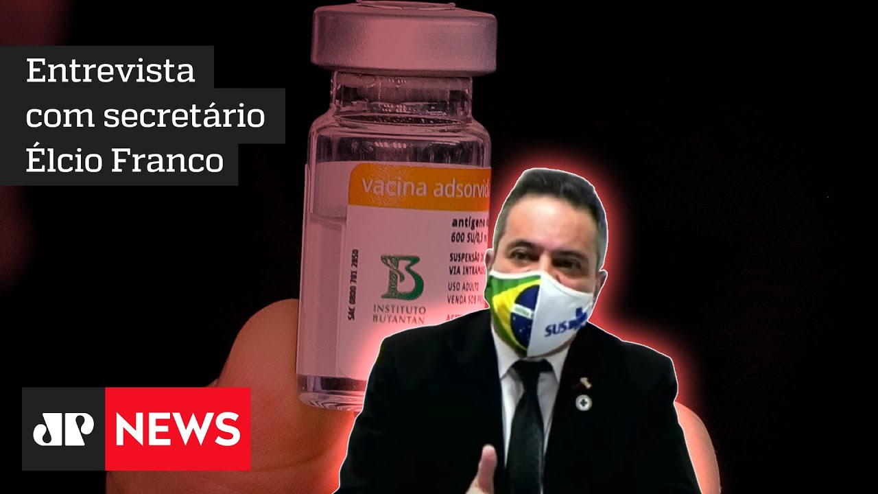 Élcio Franco: Temos 112,4 milhões de doses da Fiocruz e 100 milhões da Coronavac - 