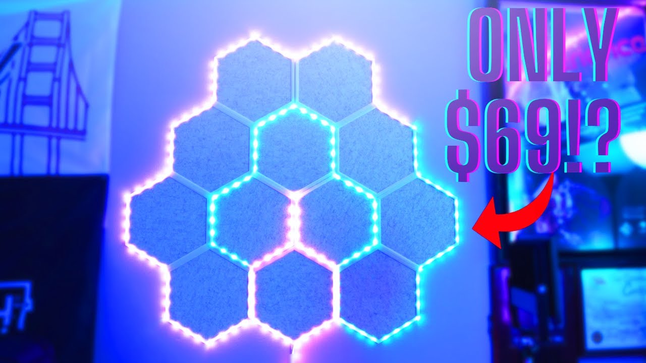 RGB Acoustic Panels?!? TONOR Acoustic Panels Review n3c YouTube