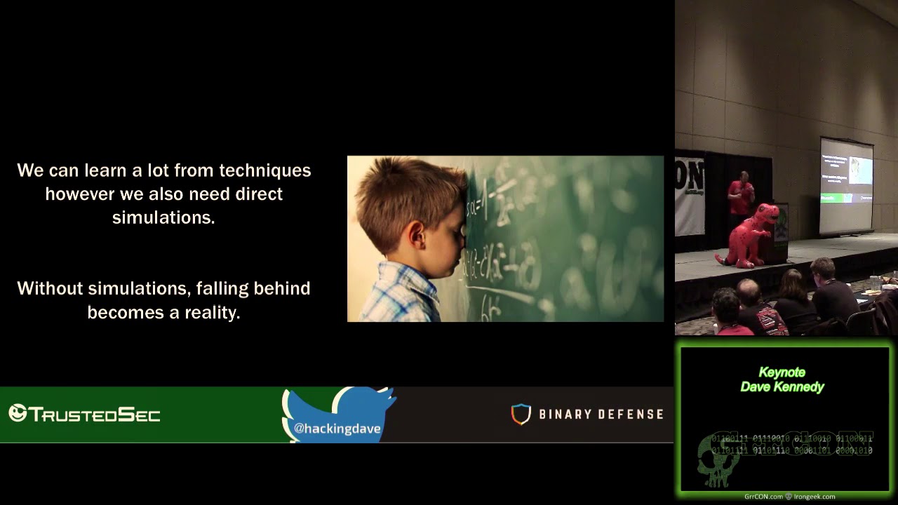 GrrCon 2018 Augusta00 Keynote Dave Kennedy