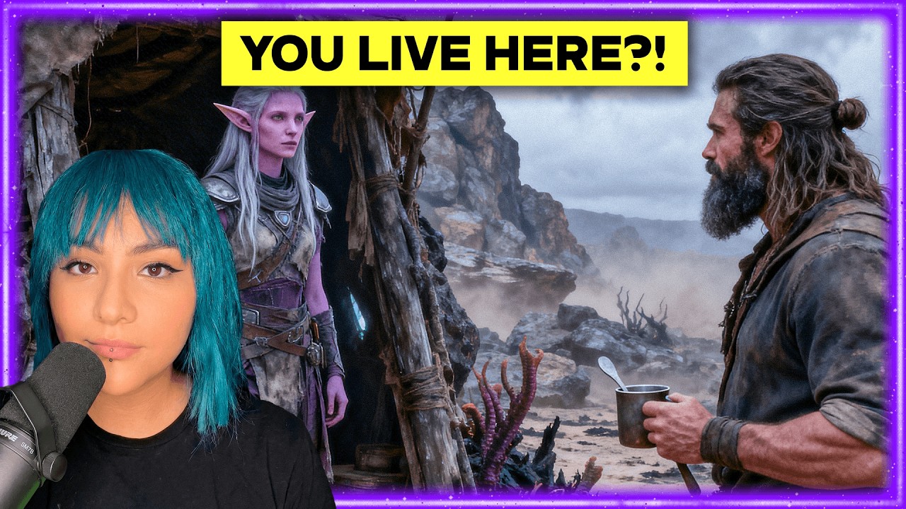 She Was Exiled to a Death World... A Human Was Already Living There