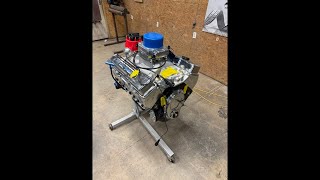 Let’s Assemble this new BluePrint SBC engine with Holley mid mount accessories drive