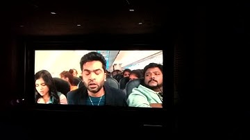 Maanaadu movie scene at theatre responses for time loop