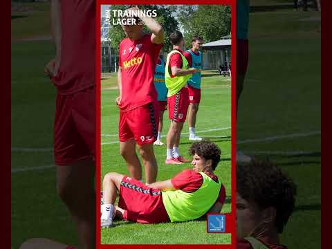Trainingsaction im Trainingslager in der Sportschule Oberhaching ⚪🔴