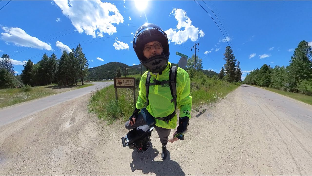 Electric Unicycle - Begode Master Crystal Creek Rd June 2024