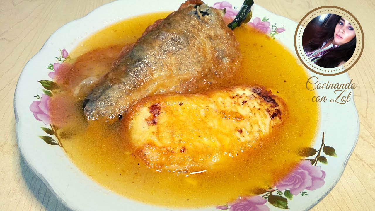 CHILE RELLENO DE QUESO 🧀 ESTILO COLIMA🤤🤤 #COCINANDOCONZOL🌺 # ...