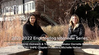 CSU Engineering interview series: Michelle Hefner and Danielle Burdett