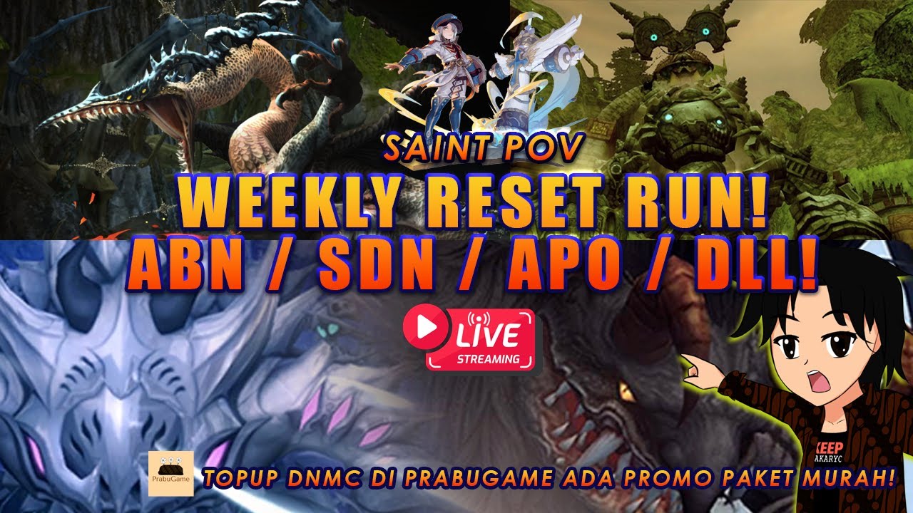 🔴 [LIVE] Dragon Nest M Classic: Weekly Clear Nest! Apakah Kita Coba Gigantes Nest Lagi?!💀