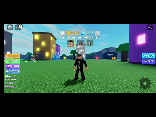 Roblox - Códigos secretos no jogo Lendas da velocidade! 