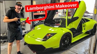 NEW LAMBORGHINI MURCIELAGO PAINT COLOUR REVEALED…