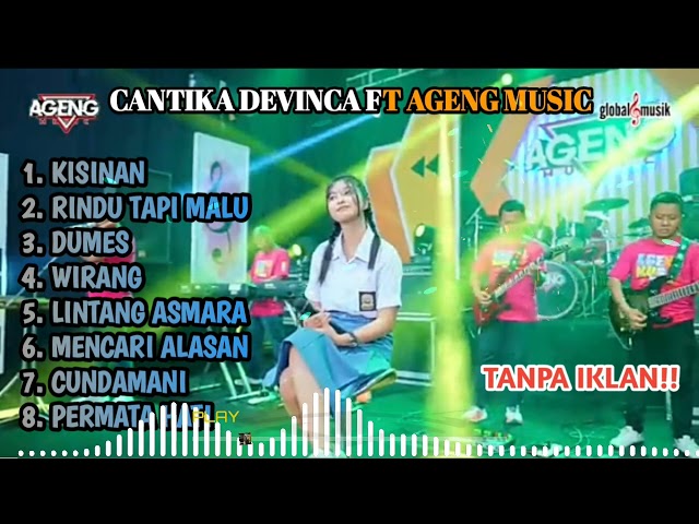 CANTIKA DAVINCA FT AGENG MUSIC || KISINAN || RINDU TAPI MALU class=