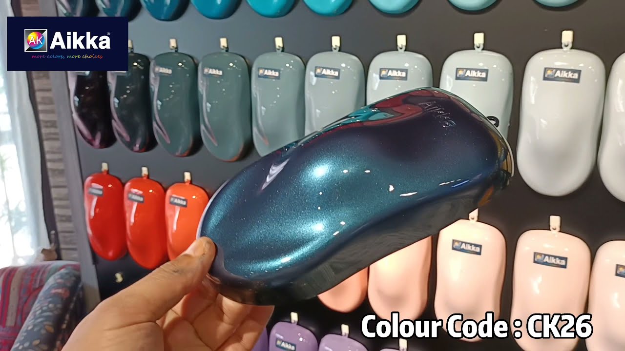 Aikka Paint CK26 Crystalizer Colour for Car Spray Painting. Colour