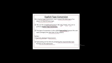 Explicit Type Conversion in Python | Python Explicit Type Casting  #pythonbasics #pythontutorial