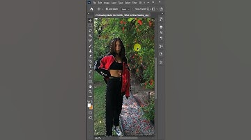 Remove Background of Transparent Objects in Photoshop        #photoshop #shorts