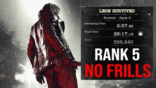 Resident Evil 9 Requiem - Leon Must Die Forever DLC Gameplay - Walkthrough: Rank 5 (No Frills)