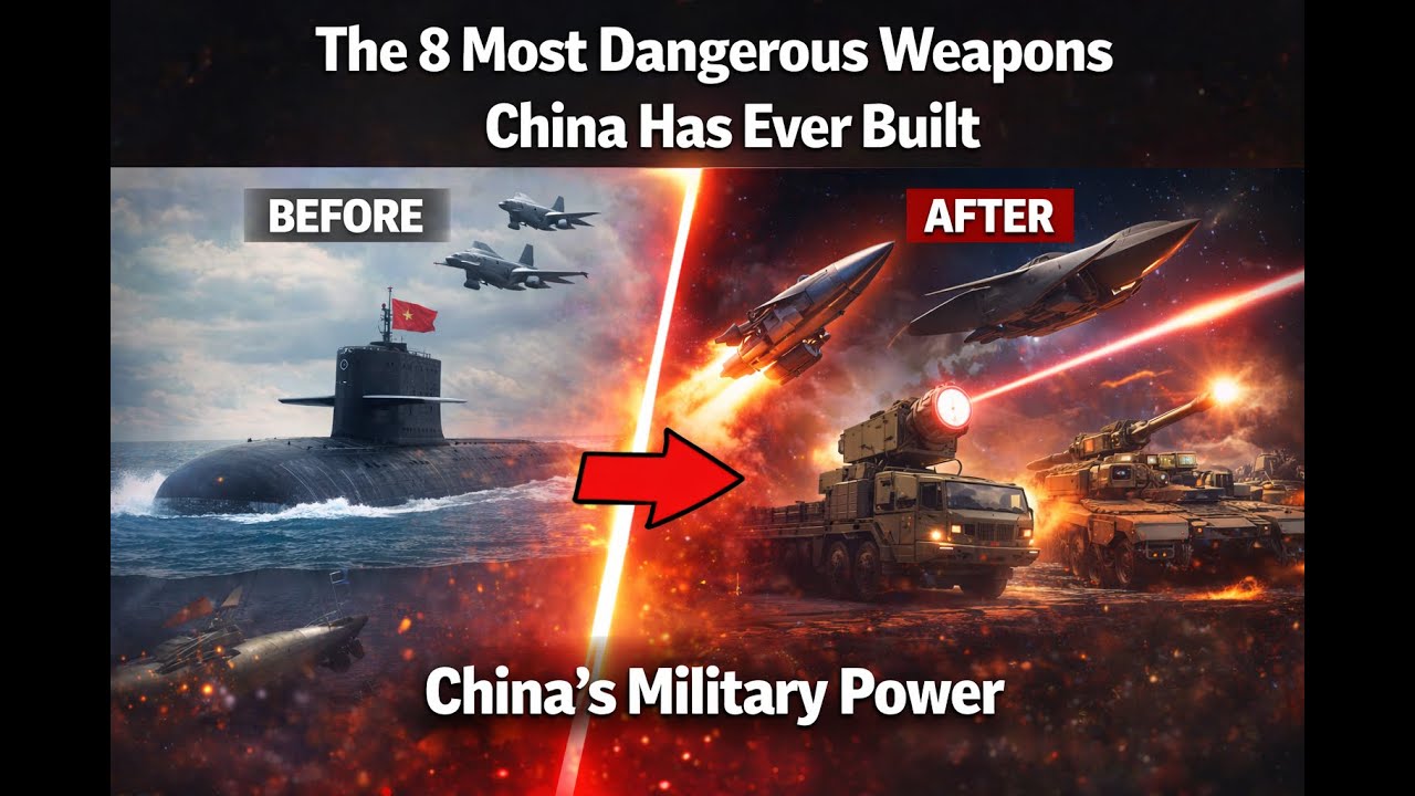 China’s Military Might: The Most Lethal Weapons Ever Developed