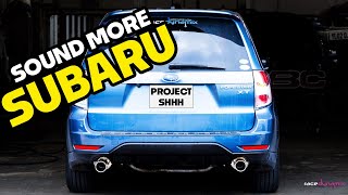 Making a Subaru Forester SH Sound BETTER